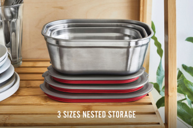 Logo trade ärikingituse pilt: Black+Blumi toidukarbid (3 tk)